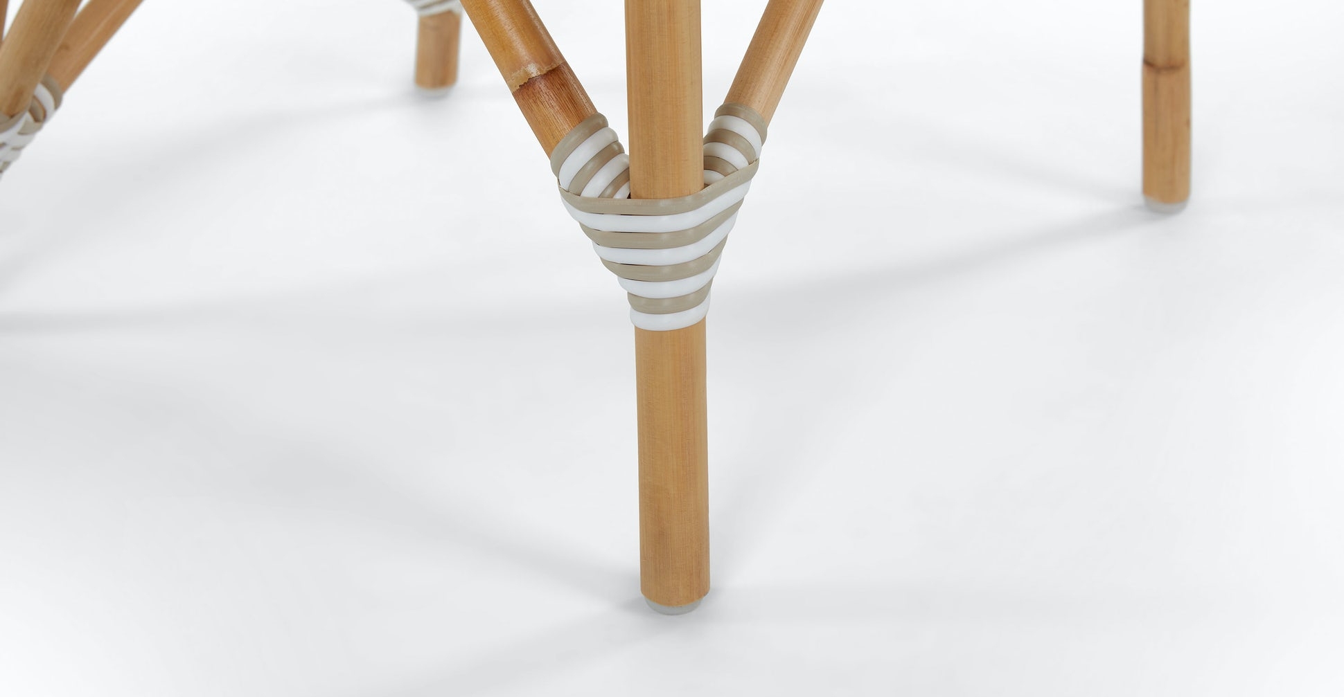 Toulouse Taupe / White Dining Chair - Image 3