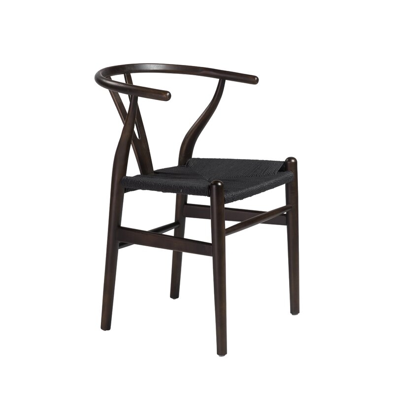 Seth Solid Wood Windsor Back Side Chair - Set of 2 - Image 0