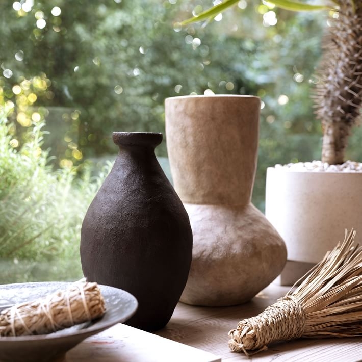 Shape Studies Vases, Vase, Black, Ceramic, Small - Image 3