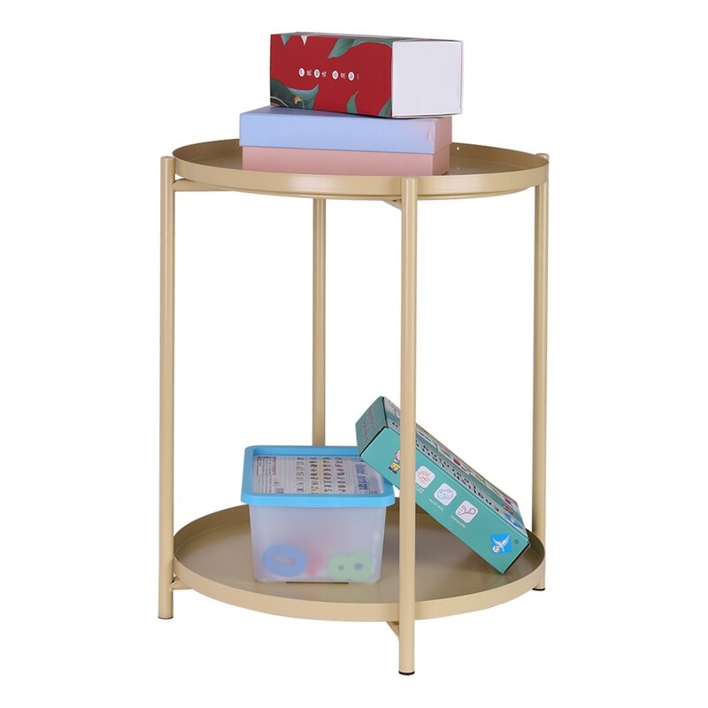 Fribley Tray Top End Table with Storage - Image 3