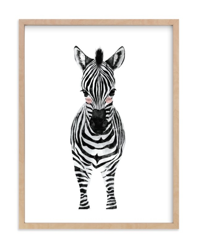 Baby Animal Zebra - 16 x 20 - Image 0