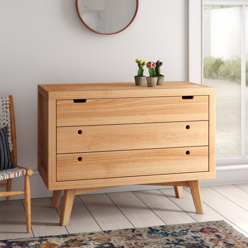 Torrey Retro 3 Drawer Dresser - Image 2