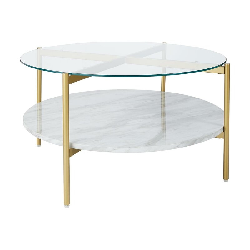 Burroughs Coffee Table with Storage - Image 0