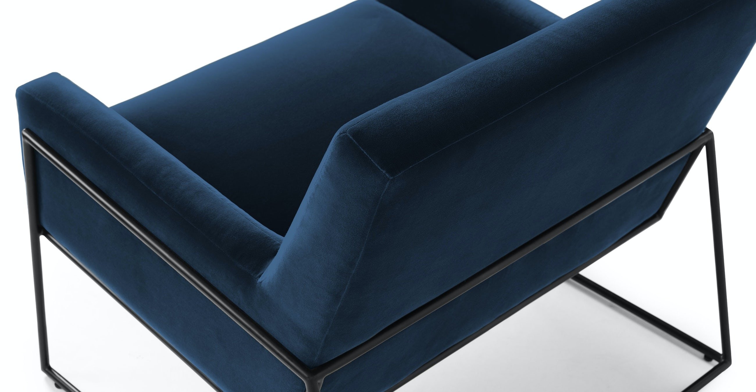 Regis Cascadia Blue Lounge Chair - Image 3