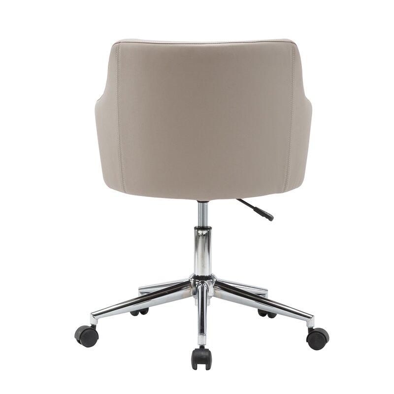 Vance Comfy and Classy Home Office Mid-Back Desk Chair - Image 3