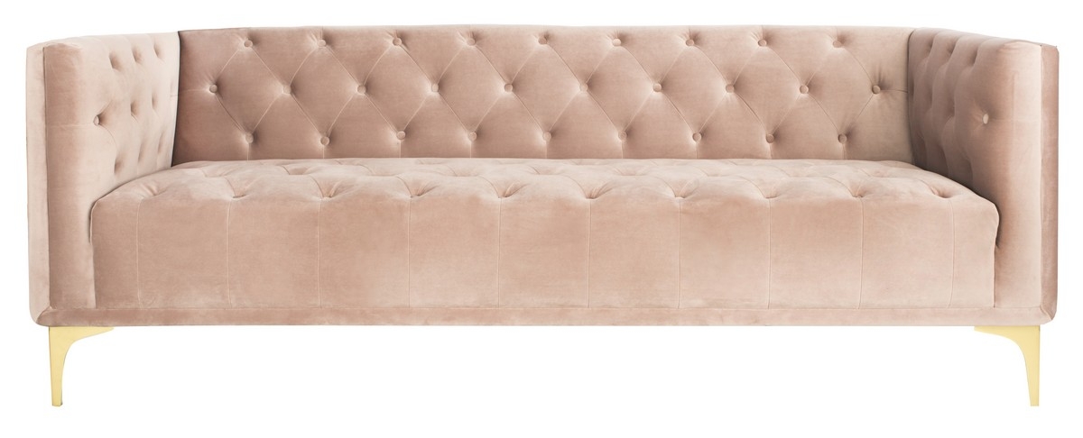 Florentino Tufted Sofa - Pale Mauve - Arlo Home - Image 0