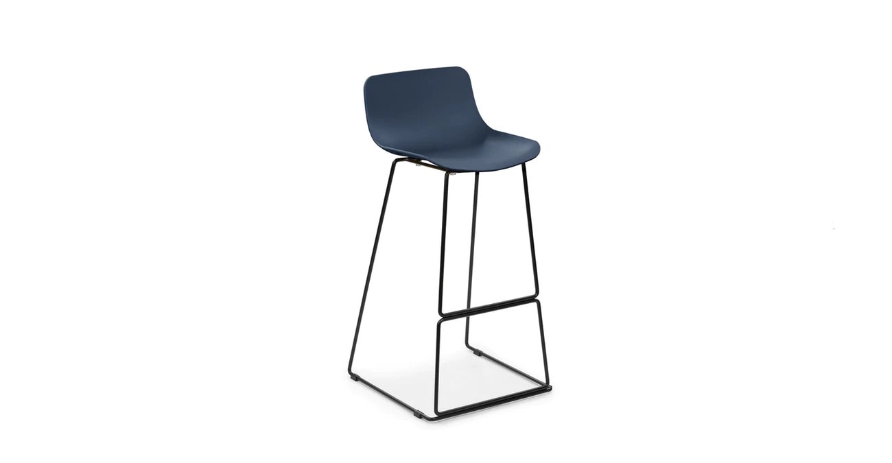 Anco Baya Blue Bar Stool - Image 0