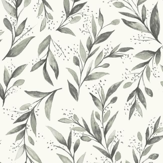 Olive Branch Peel and Stick Wallpaper - Image 0