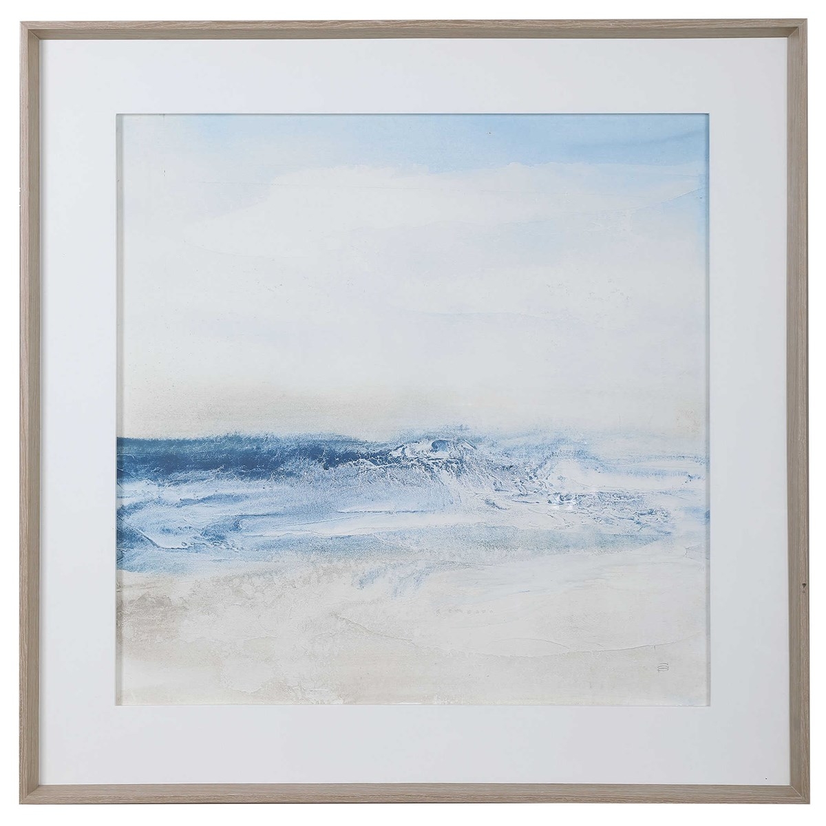 Surf & Sand Framed Print, 52" x 52" - Image 0