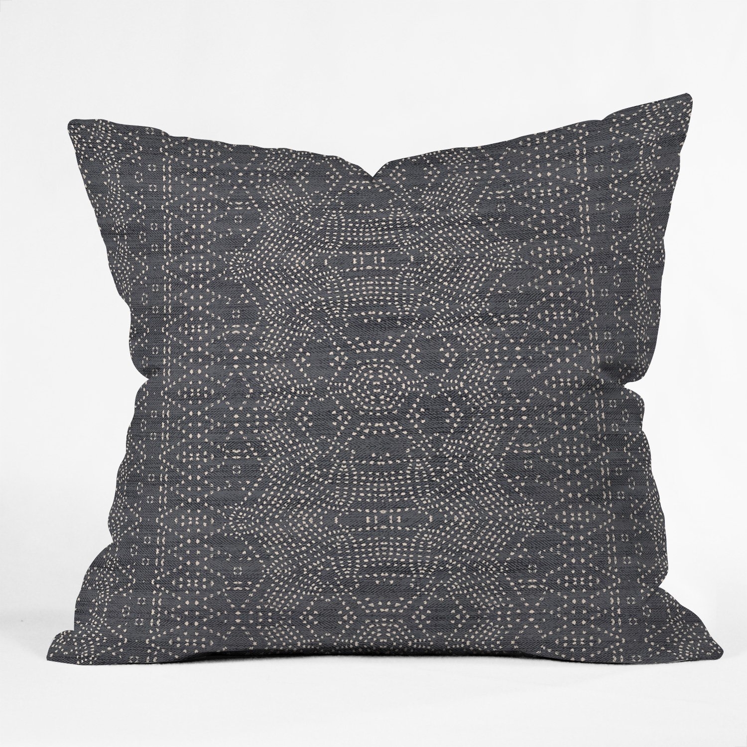 THROW PILLOW -  MARRAKESHI DENIM  BY HOLLI ZOLLINGER - 20" x 20" - polyester insert included - Image 0