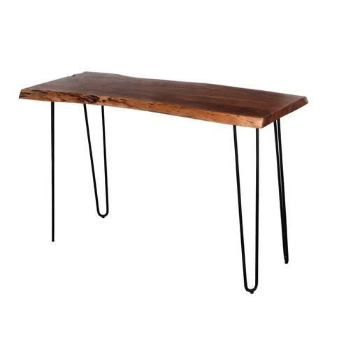 Tindle Live Edge Hairpin Console Table - Image 4