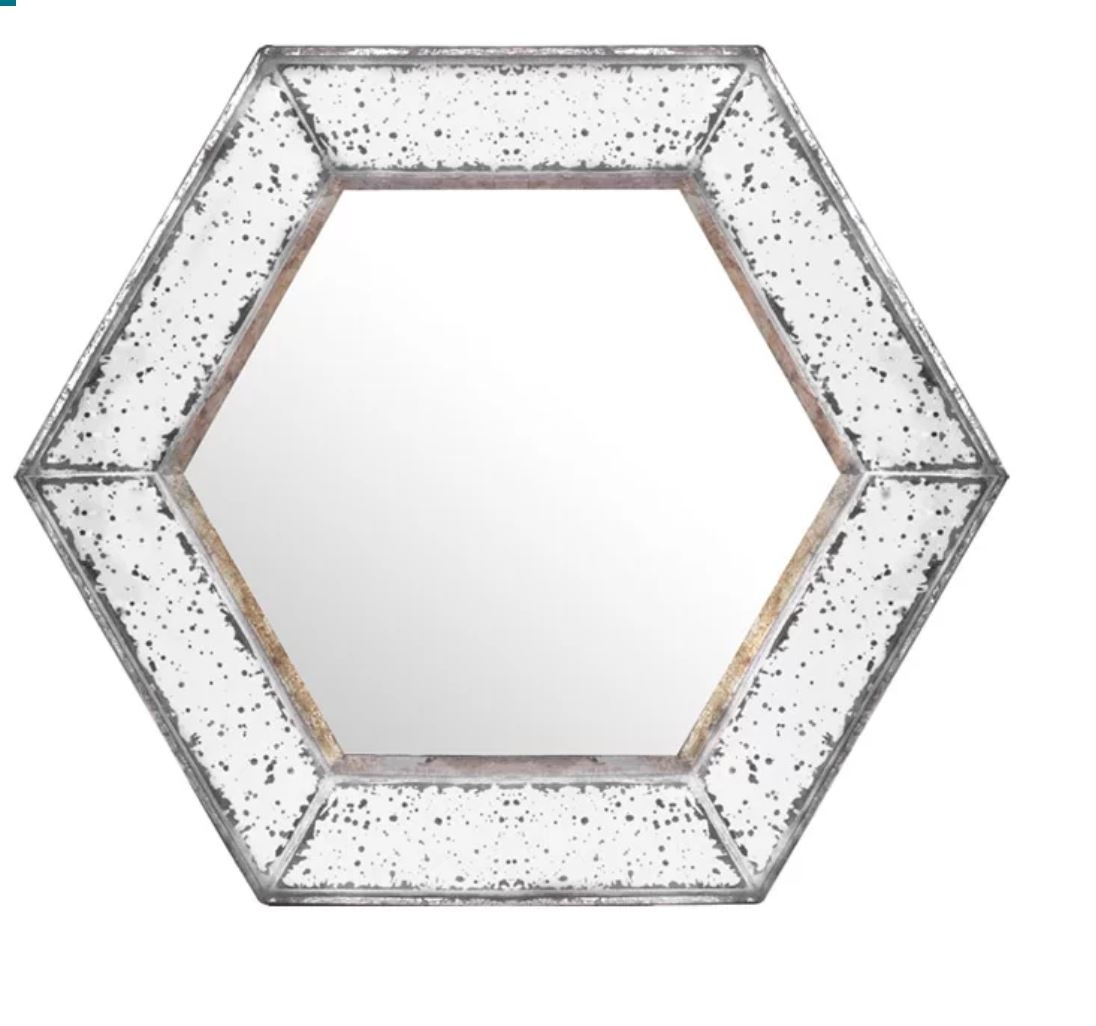 Gia Hexagon Accent Mirror - Image 0