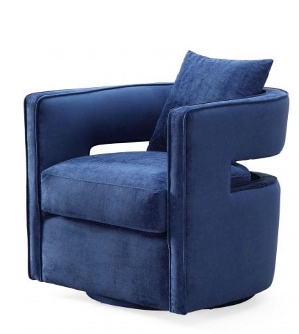 Kennedy Navy Swivel Chair - Image 0