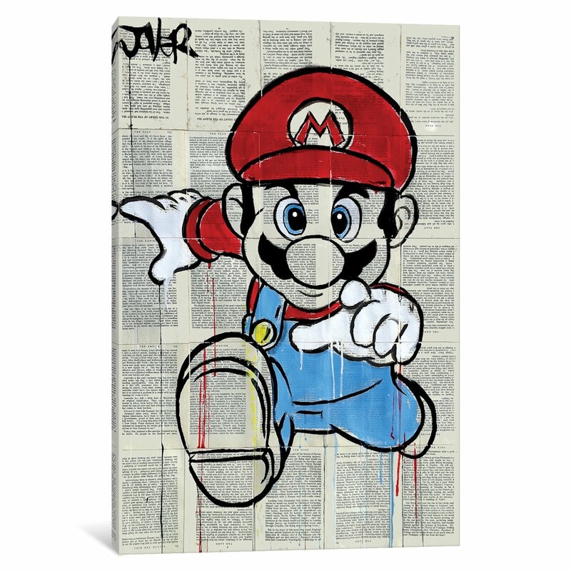 'M' Graphic Art on Wrapped Canvas - Image 0