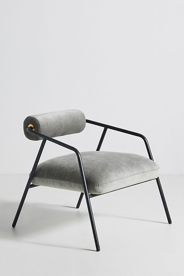 Cyrus Chair By District Eight in Grey - Image 0