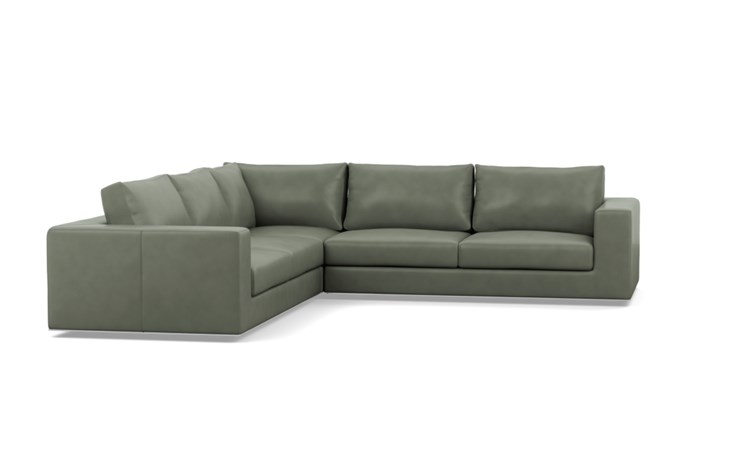 WALTERS LEATHER Leather Corner Sectional Sofa - Image 0