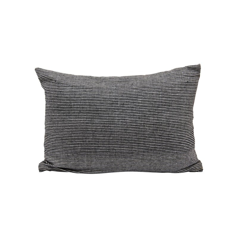 Helsinki Cotton Lumbar Pillow Cover & Insert, 20" x 14" - Image 2