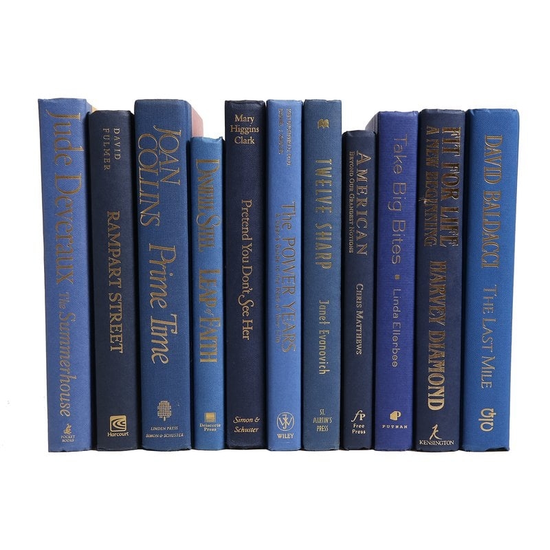 Authentic Decorative Books - By Color Modern Academy ColorPak (1 Linear Foot, 10-12 Books) - Image 0