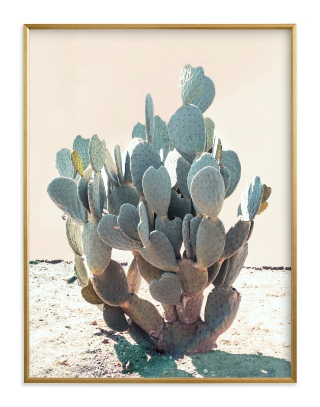 Blue Cactus Limited Edition Fine Art Print - Image 0