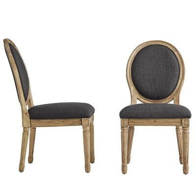 Lachance Round Upholstered Dining Chair (set of 2) - Image 0