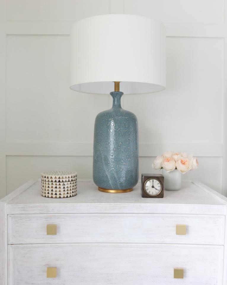CULLODEN TABLE LAMP - BLUE LAGOON - Image 1