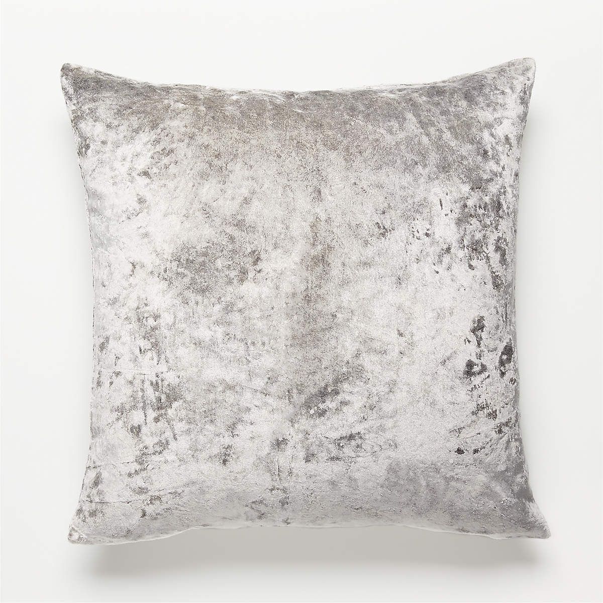 Strauss Pillow with Down-Alternative Insert, Light Gray, 20" x 20" - Image 0