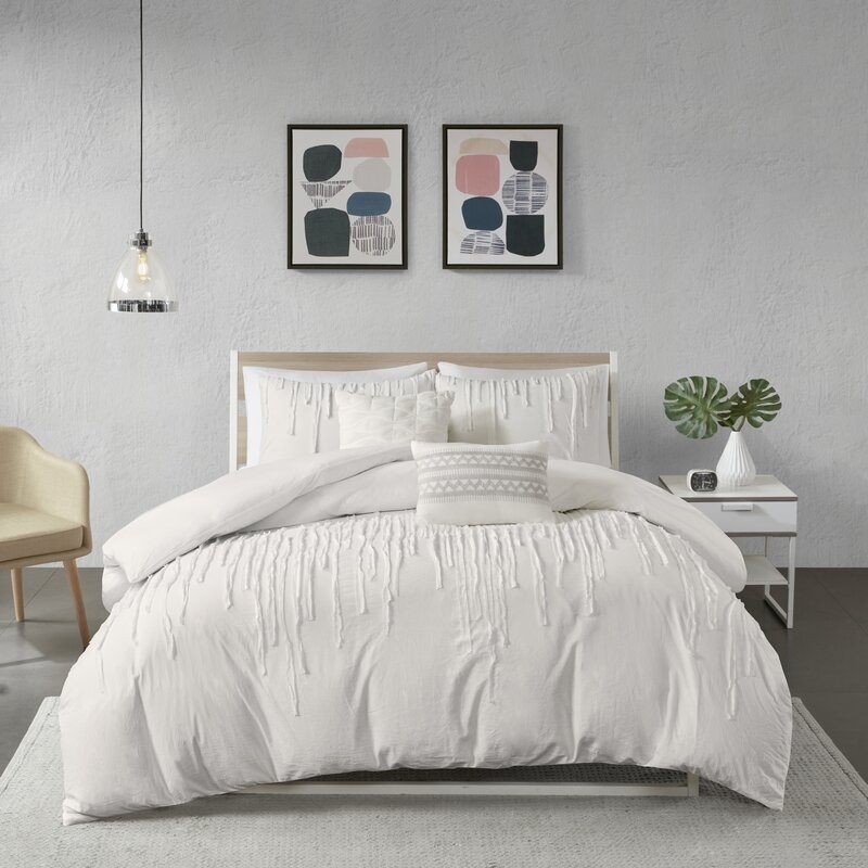 Keysville Comforter Set, Full/Queen, Ivory - Image 0