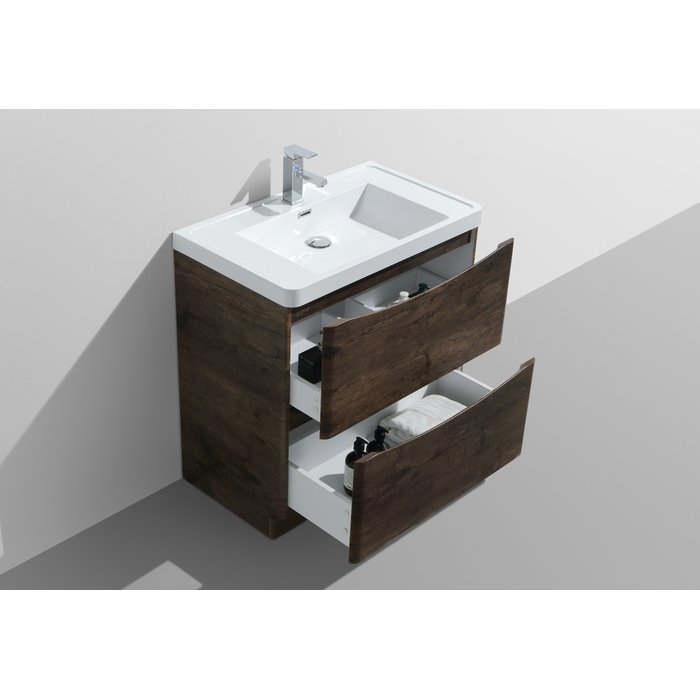 Ruelas Free Standing Modern 31" Single Bathroom Vanity Set - Image 2