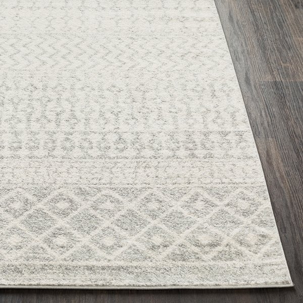 Union Rustic Kreutzer Distressed Global-Inspired Gray Area Rug - 9x12 - Image 2