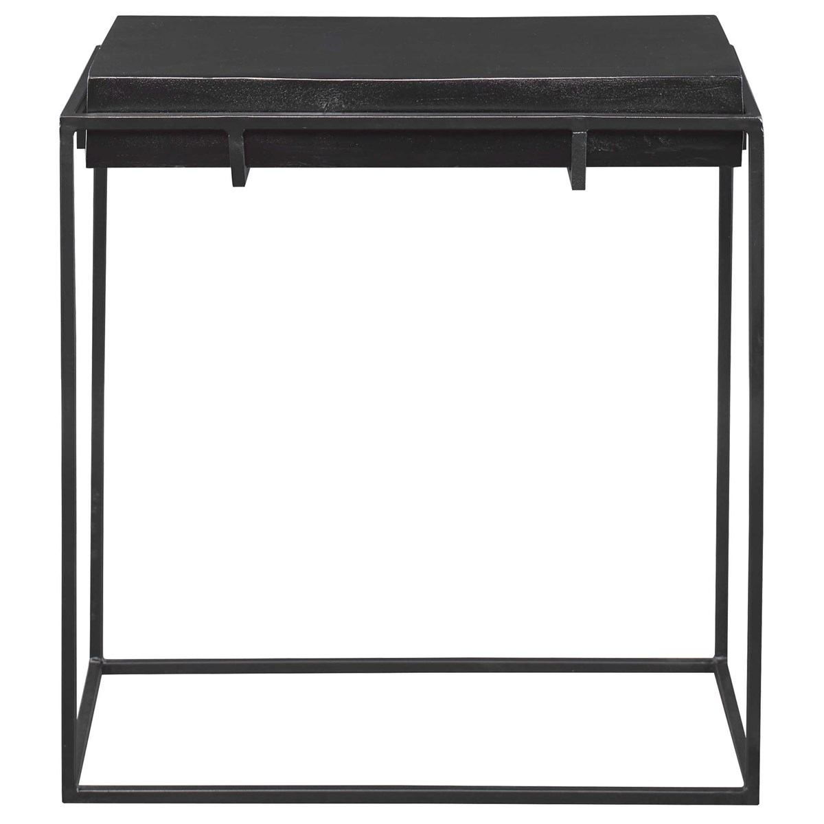 Telone Modern Black Side Table - Image 3