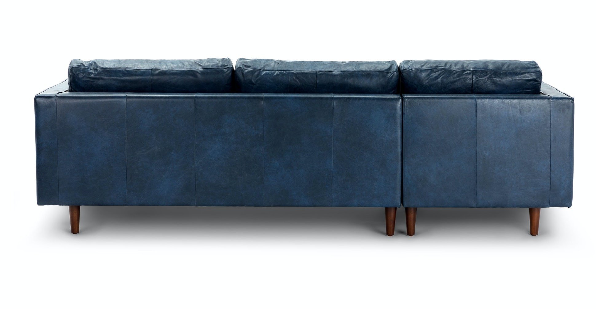 Sven Oxford Blue Left Sectional Sofa - Image 2