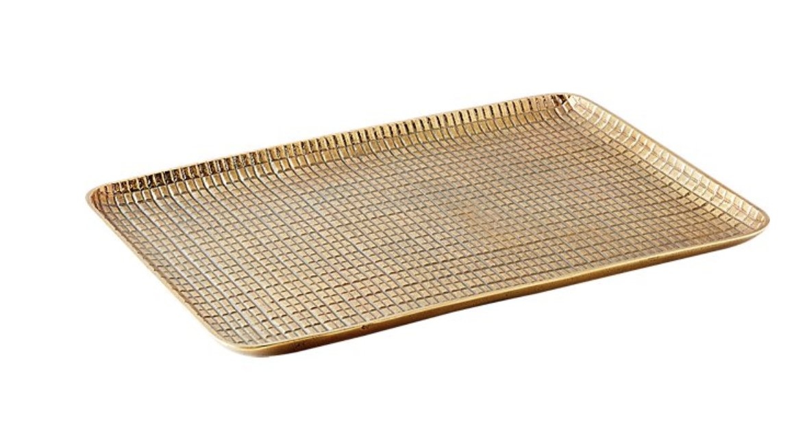 Network Antique Brass Tray - Image 0