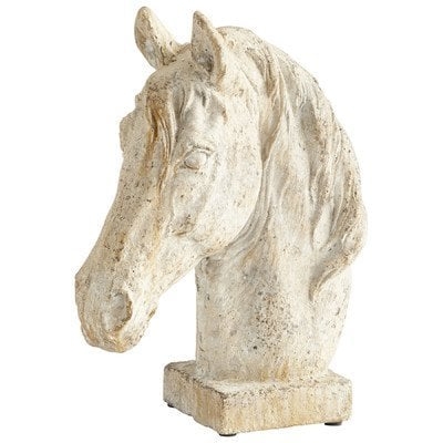 Majestic Mane Horse Sculpture - Image 0