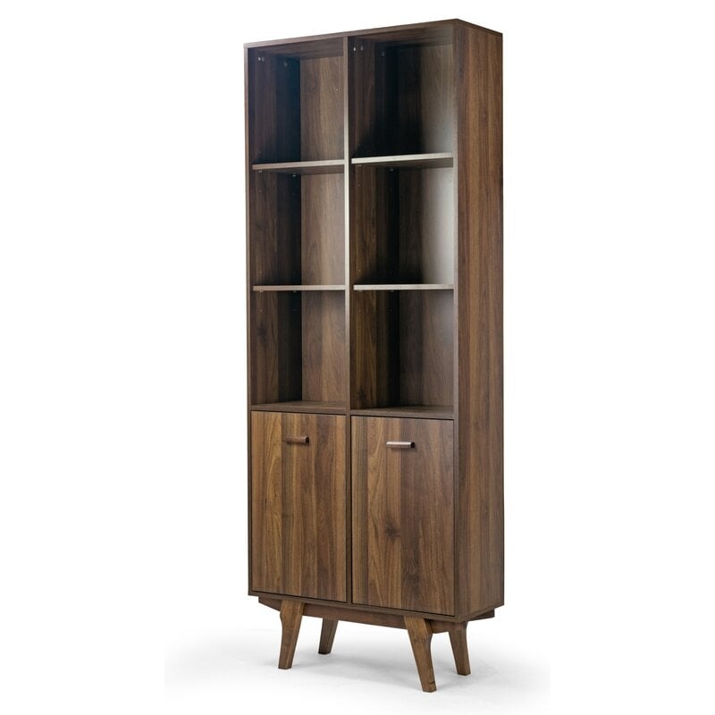 Russellton Bookcase Display Shelf with Storage Cabinet - Image 2