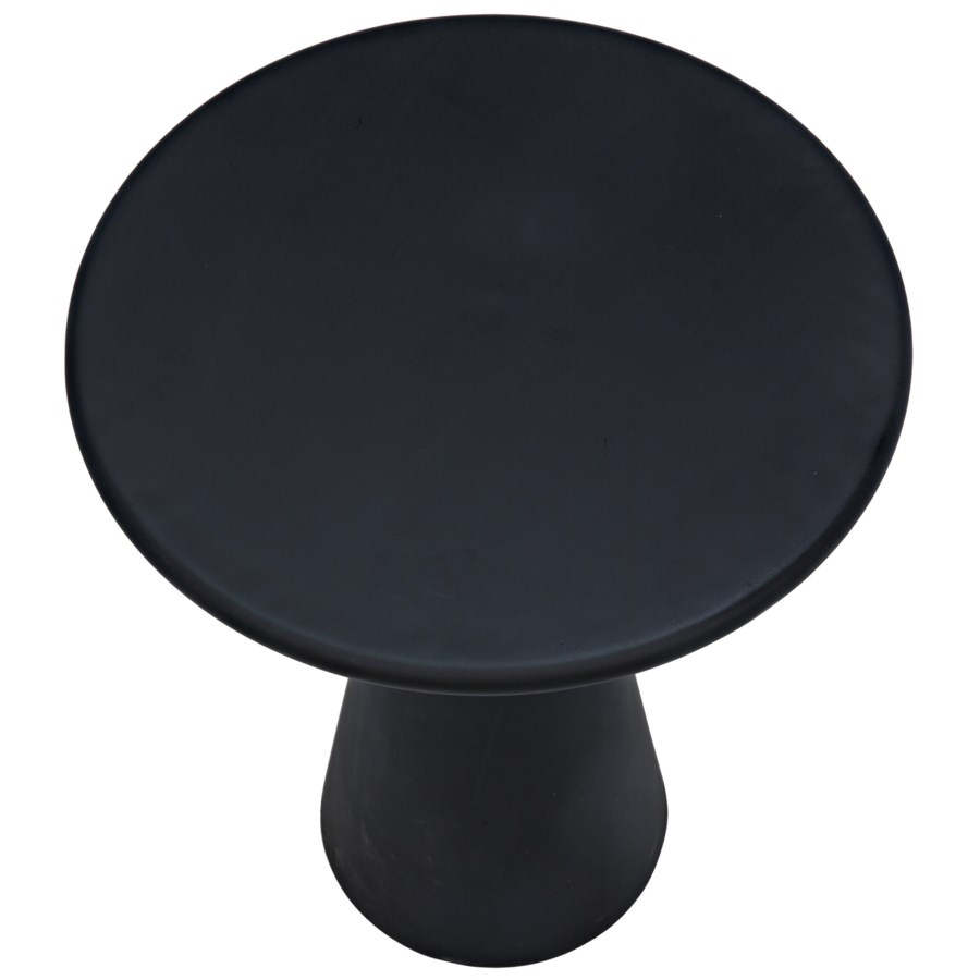 Noir Idiom Pedestal End Table - Image 1