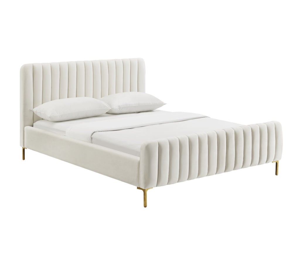 Victoria CREAM BED IN KING - Image 1