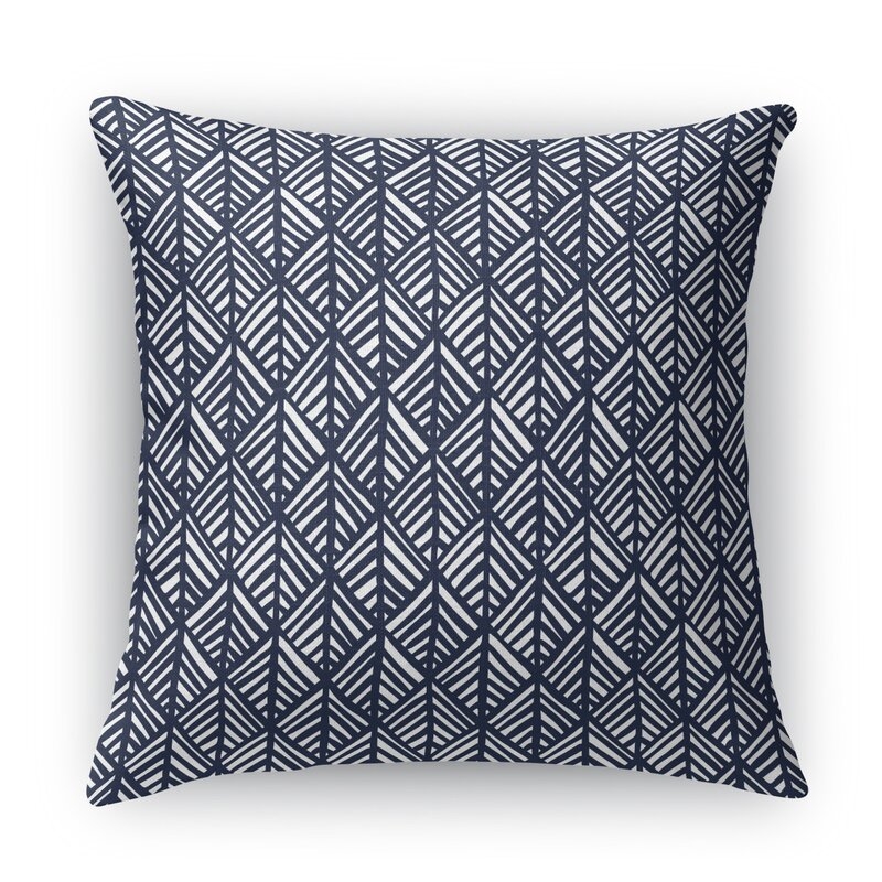 Jaren Cotton Geometric Throw Pillow - Image 0