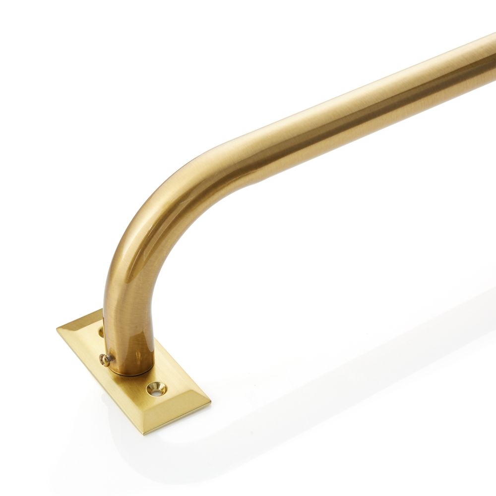 CB Brass Room Darkening Curtain Rod 52"-88" - Image 0