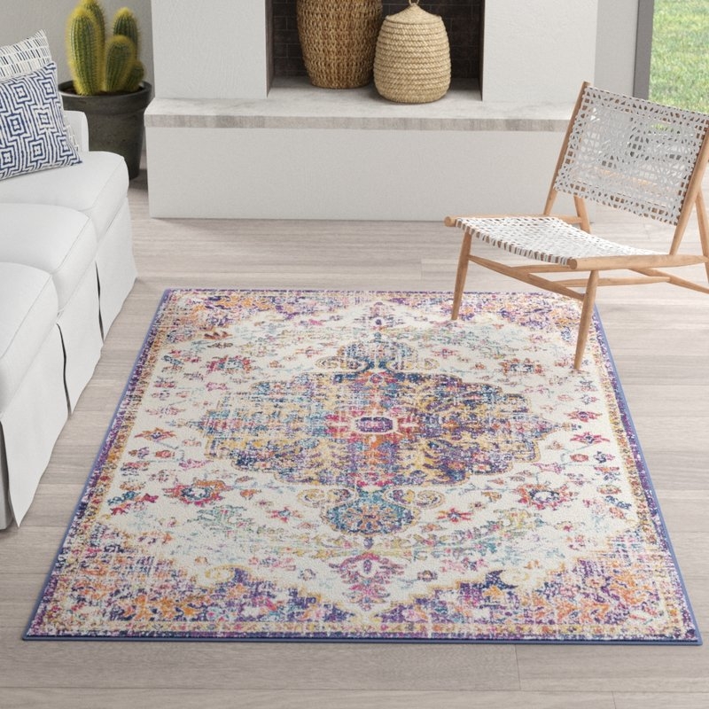 Hillsby Gold/Purple Area Rug - Image 1