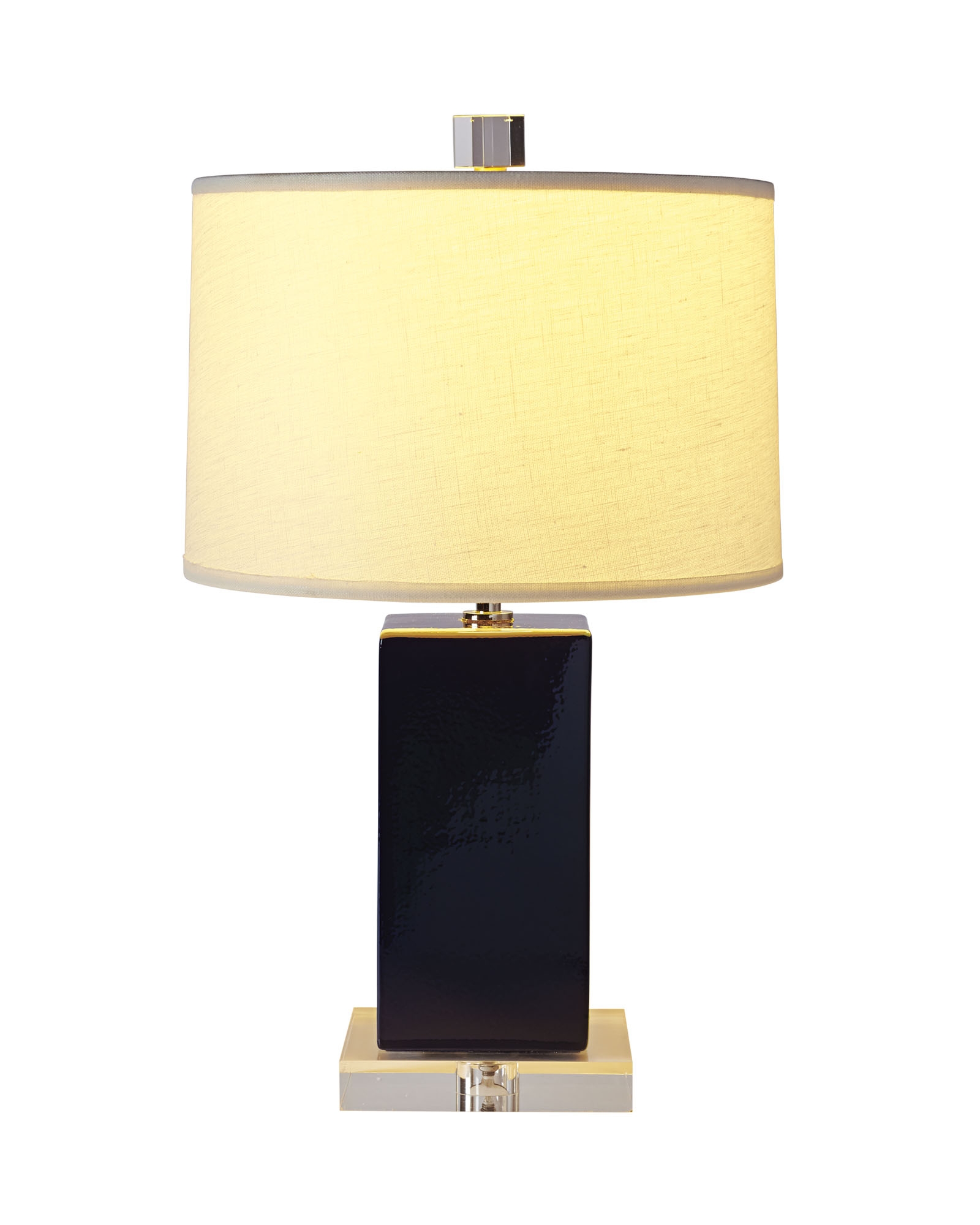 Darby Table Lamp - Navy - Image 1