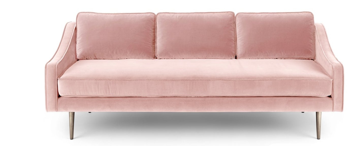 Mirage Blush Pink Sofa - Image 0