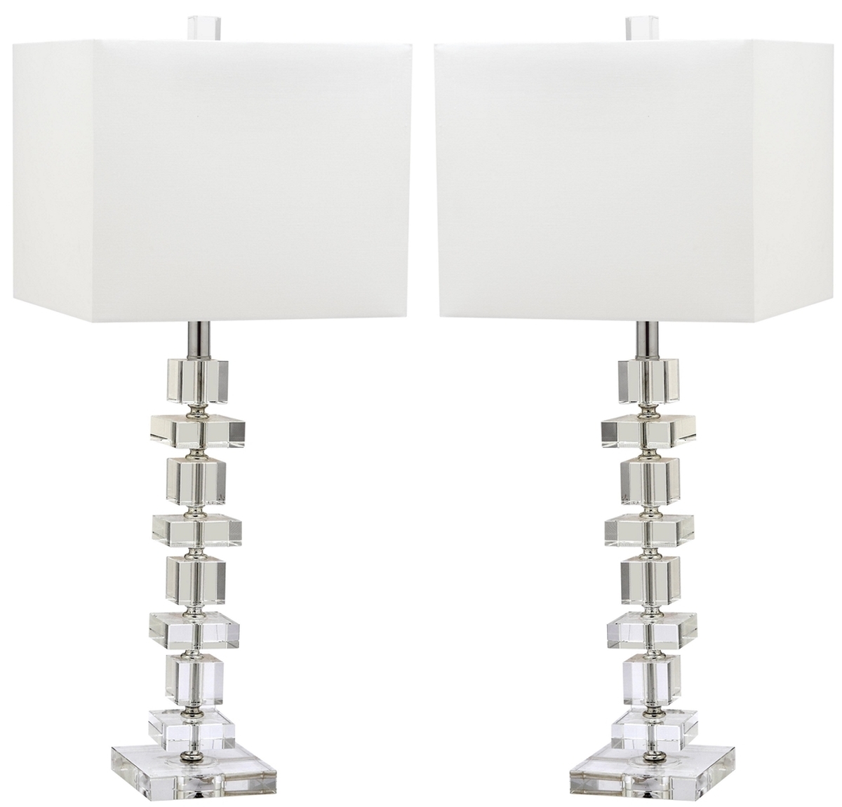 Deco Crystal Table Lamp - Crystal - Safavieh - Image 1