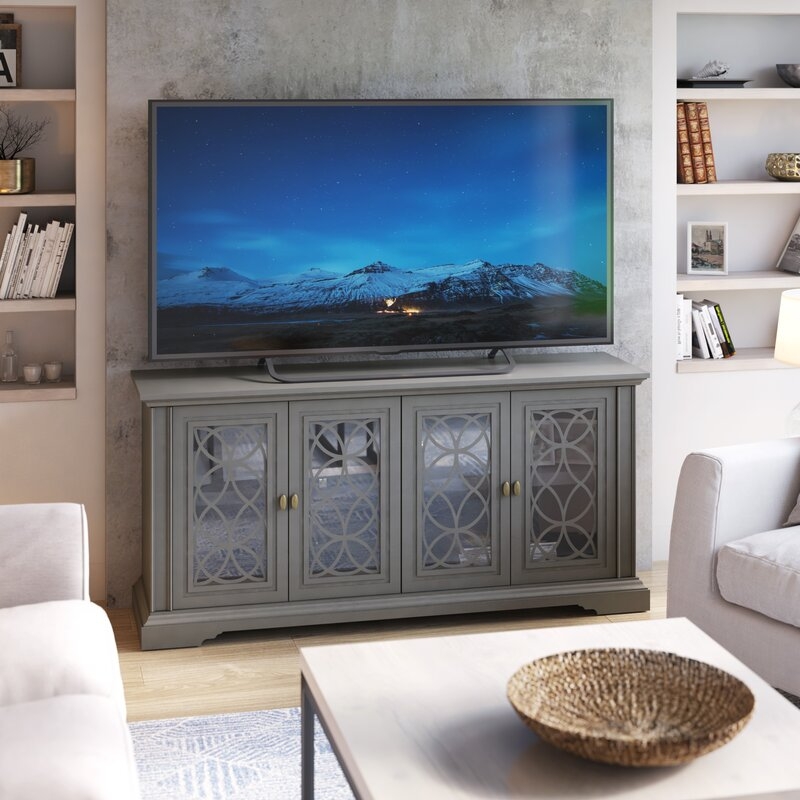 Adonay TV Stand for TVs up to 55" - Antique Gray - Image 2