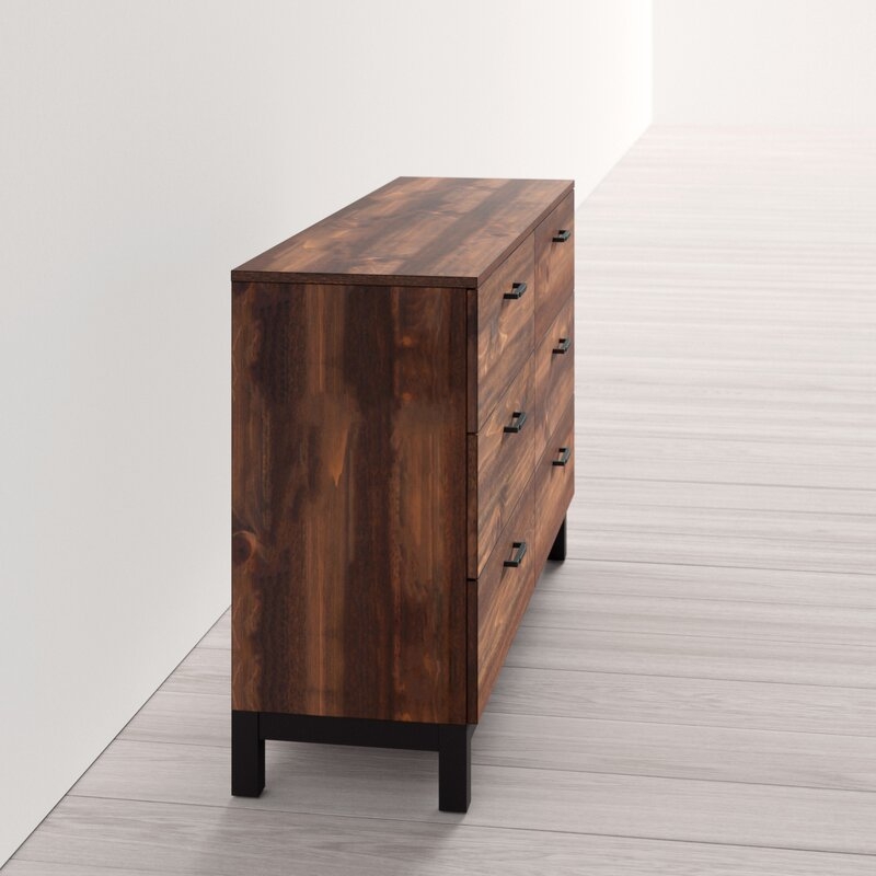 Wilma 6 Drawer Double Dresser - Image 6