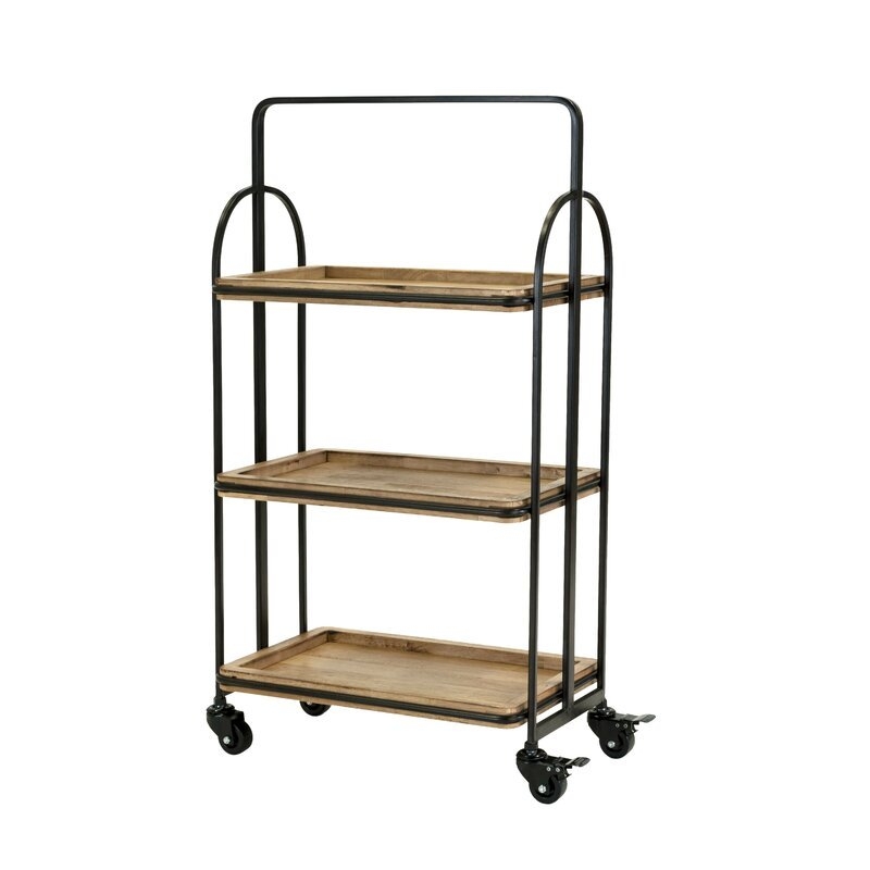 Trent Austin Design Bengal Bar Cart - Image 2