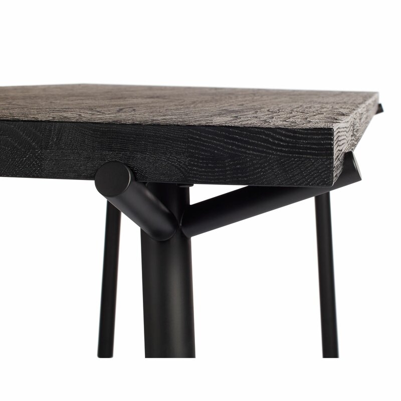 Blu Dot Branch Dining Table Size: 91" W, Leg Color: Black, Top Color: Black - Image 2