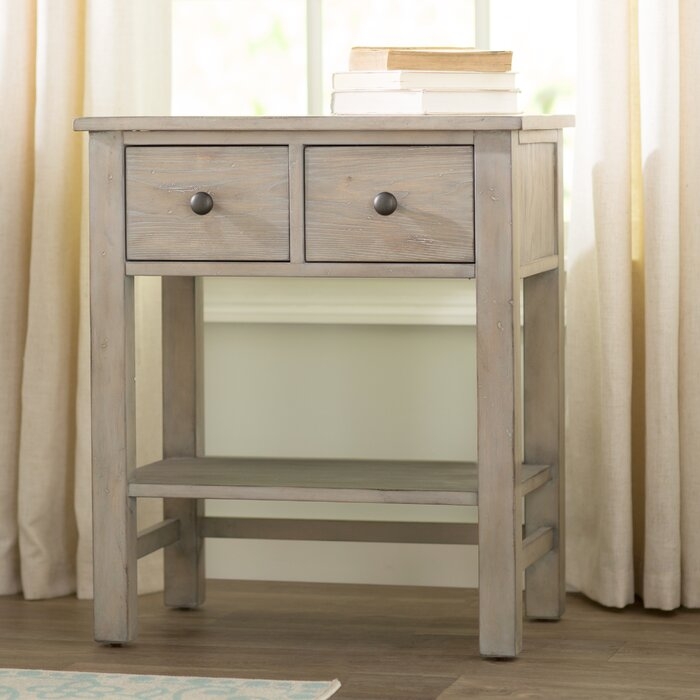 Aguirre 2 Drawer Nightstand - Image 1