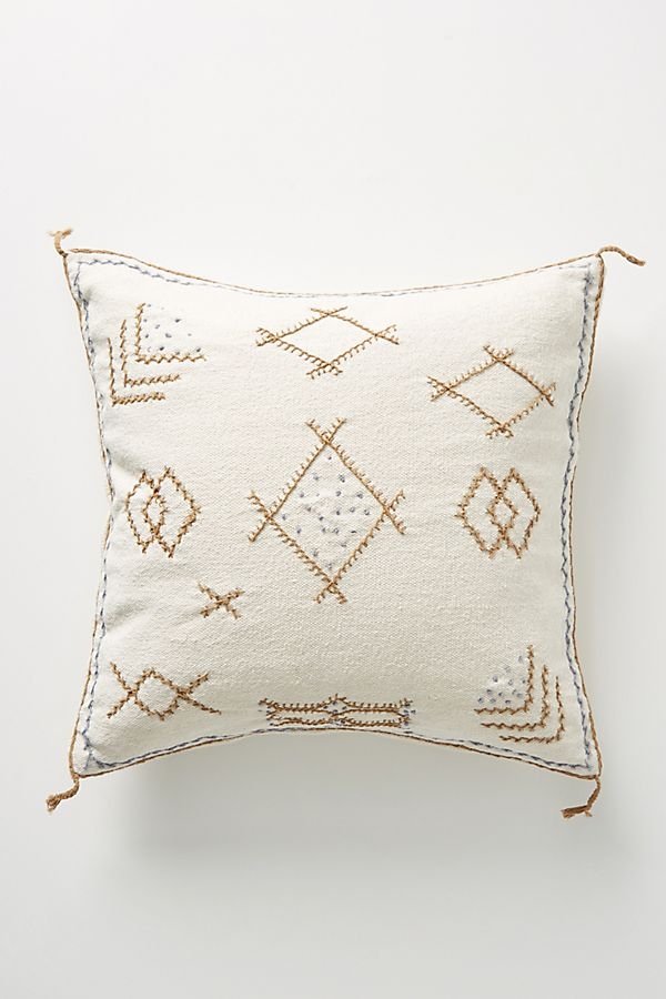 Joanna Gaines for Anthropologie Embroidered Sadie Pillow - Image 0