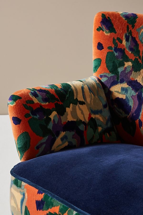 Velvet Tanya Petite Accent Chair - Image 4