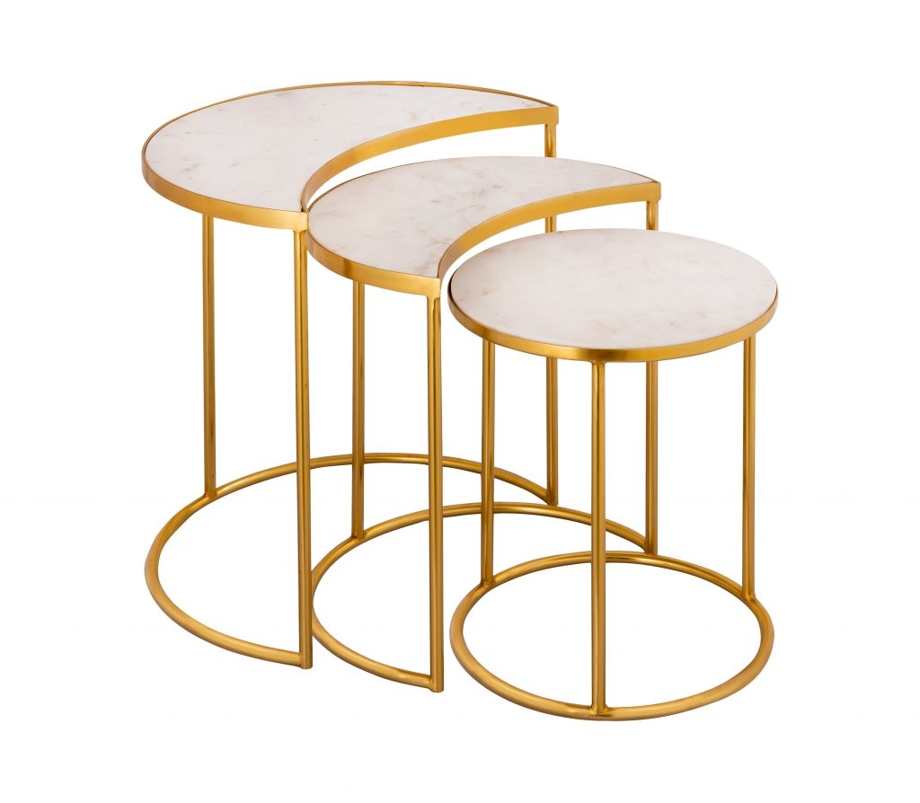 Crescent Nesting Tables - Image 0